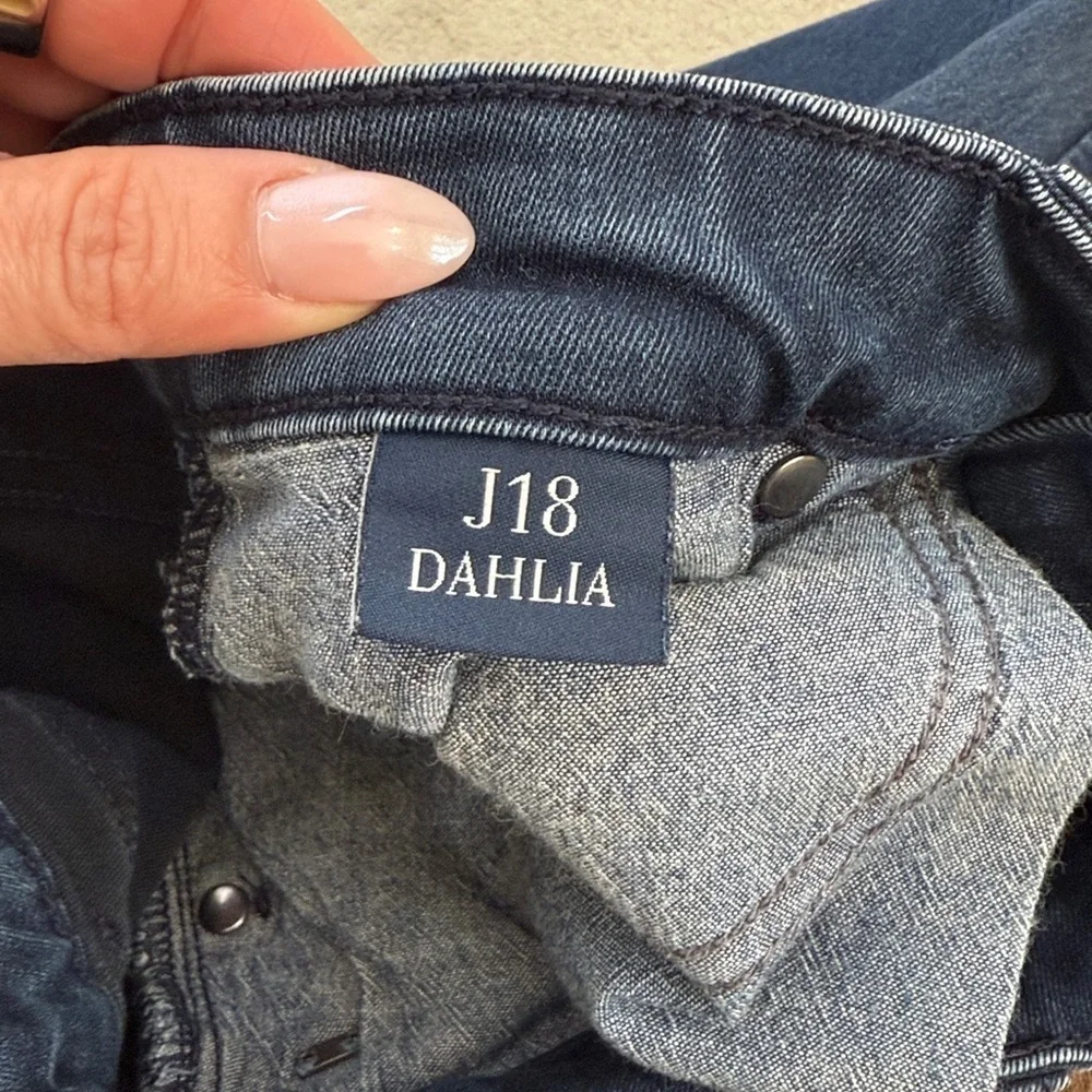 Armani Jeans J18 Dahlia Dark Blue Slim Fit Denim Blue 27 Logo Stretch Classic